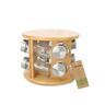 Dekordom Stalak za začine bambou 19x15 8kom - natural - hml