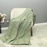 Dekordom Frotir prekrivač stone 200x210 - dark green