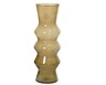 Dekordom Vaza recycled glass 36cm 648441 - brown - kmg