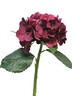 Dekordom Cvet hydrangea 48cm 12275-6 - bordeaux - nnt