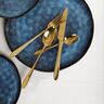 Dekordom Pribor za jelo abele 16kom - matte gold - hml