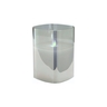 Dekordom Led candle cubo - 13cm - grey - n53