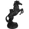 Dekordom Držač za sveću horse 23cm xet-8050 - black - ksn