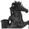 Dekordom Držač za sveću horse 23cm xet-8050 - black - ksn