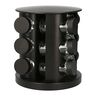 Dekordom Stalak za začine rotacioni otto 12kom 19x21cm - black - hml