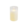 Dekordom Led candle glass cylinder - transparent - 20cm -  n53