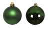 Dekordom Ng dekoracija - hanging bauble set mix 6pcs 8cm 022157 - pine green - kmg