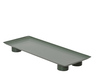 Dekordom Ng dekoracija - deco plate iron rectangle 34cm 389798 - green - kmg