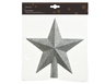 Dekordom Ng dekoracija - treetopper 19cm 029541 - silver - kmg