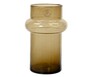Dekordom Vaza recycled glass 25cm 648454 - brown - kmg