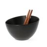 Dekordom Činija za salatu mooka 24cm - black - hml