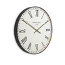 Dekordom Zidni sat clocksmith 74cm 778891 - white/black - dcs
