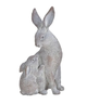 Dekordom Uskršnja dekoracija rabbit mother with child 28cm 10026998