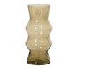 Dekordom Vaza recycled glass 26cm 648443 - brown - kmg