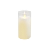 Dekordom Led candle glass cylinder - transparent - 25cm -  n53