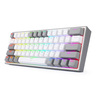 Tastatura Redragon Fizz Pro White/Grey K616 RGB Wireless/Wired Mechanical Gaming