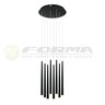 Forma LED luster F2605-8L BK