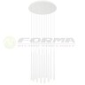 Forma LED luster F2605-12L WH