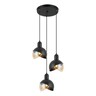 Forma Viseća lampa F7036-3V BK+AM