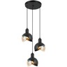 Forma Viseća lampa F7036-3V BK+AM