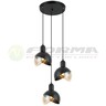 Forma Viseća lampa F7036-3V BK+AM