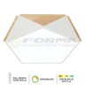 Forma LED plafonska lampa F2810-24C WH+WD