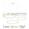 Forma LED viseća lampa F2047-130C WH
