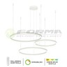 Forma LED viseća lampa F2047-130C WH