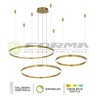 Forma LED viseća lampa F2047-130C SG