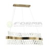 Forma LED visilica KP7001-80V BZ