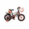 Dečji bicikl, 12", narandžasto-crni