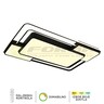 Forma LED plafonska lampa F2823-128C BK