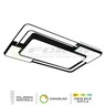 Forma LED plafonska lampa F2823-128C BK