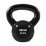 RING Kettlebell 20kg metal vinyl RX DB2174-20 black