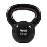 RING Kettlebell 16kg metal vinyl RX DB2174-16 black