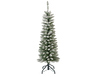 DekorDom Novogodišnja jelka pencil pine snowy 180cm