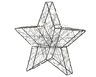 DekorDom novogodišnja dekoracija - led star 30cm 486316 - black/warm white - kmg