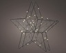 DekorDom novogodišnja dekoracija - led star 30cm 486316 - black/warm white - kmg