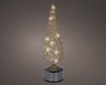 DekorDom novogodišnja dekoracija - led rotating tree 35cm 489835 - amber - kmg