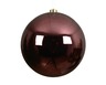 DekorDom novogodišnja dekoracija - hanging bauble 20cm 022742 - maroon - kmg
