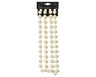 DekorDom novogodišnja dekoracija - bead garland 2.7m 001714 - cream - kmg
