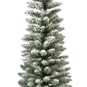 DekorDom Novogodišnja jelka pencil pine snowy 150cm