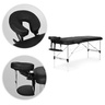 ModernHome Aluminijumski masažni i rehabilitacioni sto, 2-sekcioni, sklopivi u kofer + torba - BM2724-BC