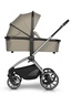 EURO CART EASY GO GIRO 2U1 KOLICA ZA BEBE SAVANA BEIGE W/EA/GIRO/SB