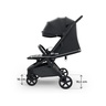 Kinderkraft kolica NUBI 3 MIDNIGHT BLACK KSNUBI03BLK0000
