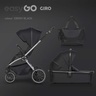 EURO CART EASY GO GIRO 2U1 KOLICA ZA BEBE EBONY BLACK W/EA/GIRO/EB