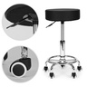 ModernHome Rotirajuća stolica, kozmetička i medicinska, podesiva, crna - BC007-1-BC