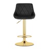 OSKAR Barska stolica Kast black / gold baza 3973_1-KAST