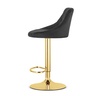 OSKAR Barska stolica Kast black / gold baza 3973_1-KAST