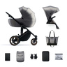 Kinderkraft KOLICA 2U1 PRIME2 SHADOW GREY KSPRIM02GRY2000
